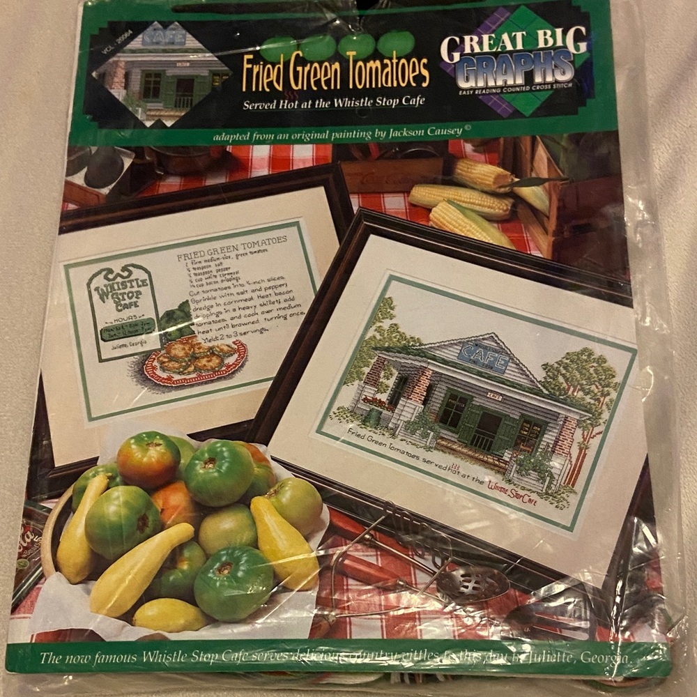 Fried Green Tomatoes Cross Stitch Kit